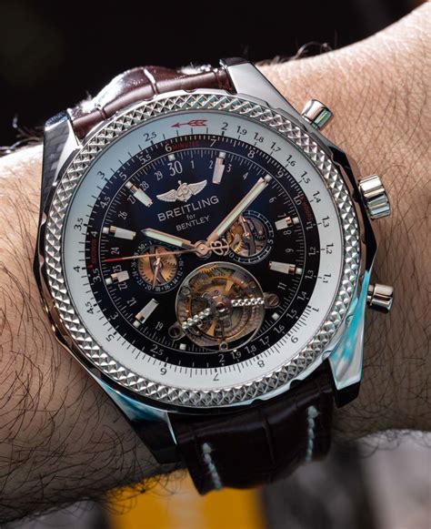 breitling bentley mulliner tourbillon leder weisses zifferblatt|breitling mulliner review.